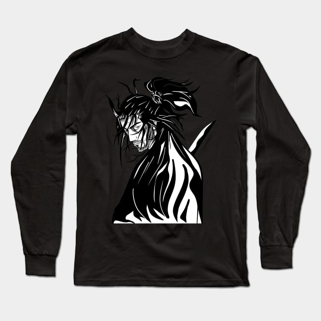 musashi miyamoto the legend and the blade Long Sleeve T-Shirt by jorge_lebeau